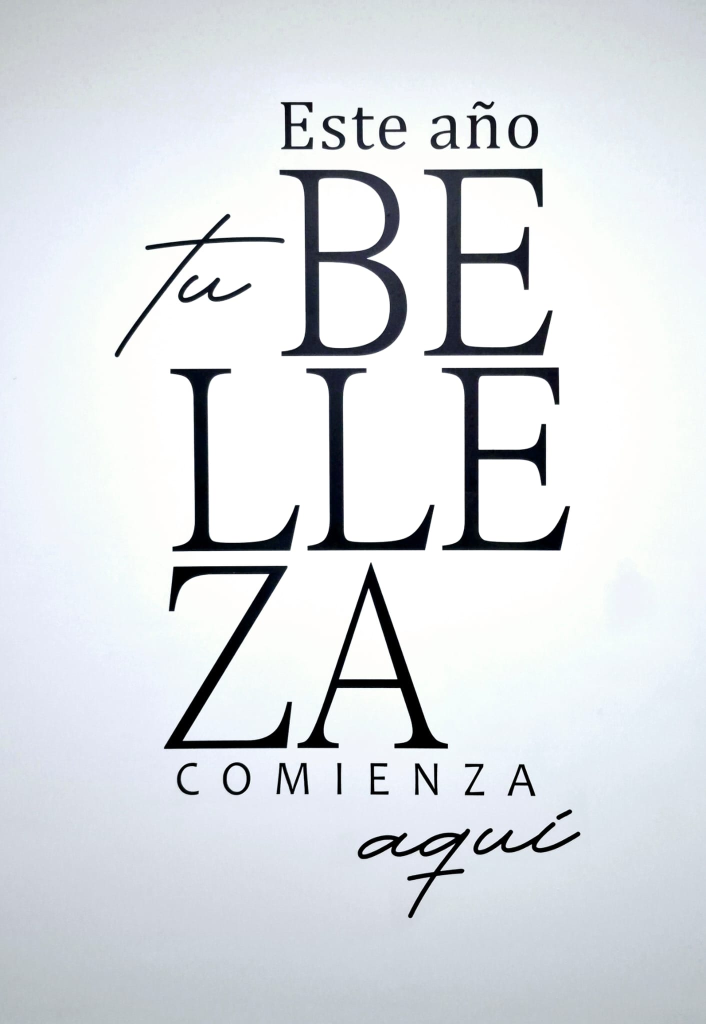 la belleza comienza aqui
